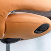 Desky Arco Office Chair-Chair-Desky-Tan Microfiber Leather-DeskyÌâå¨ Australia