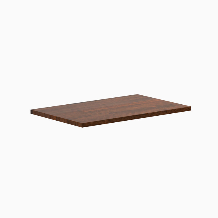 Desky mini rubberwood desktop red walnut