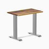 Desky Zero Mini Hardwood Office Desk-Fixed Desks-Desky-Saman-800x500mm-Grey-DeskyÌâå¨ Australia