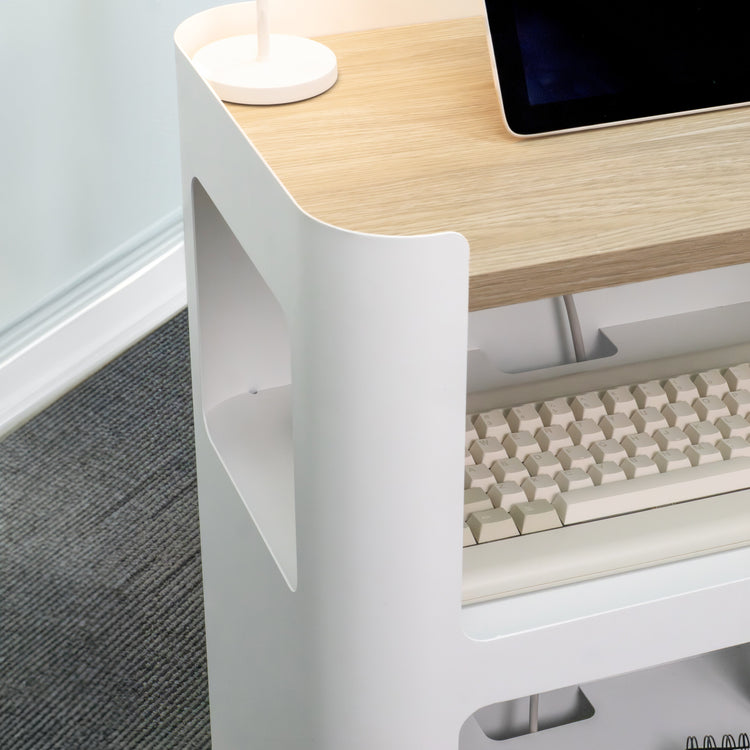 Replacement Minimal Open Mobile Pedestal-Replacement-DeskyÌâå¨ Australia-Frame-Black-DeskyÌâå¨ Australia