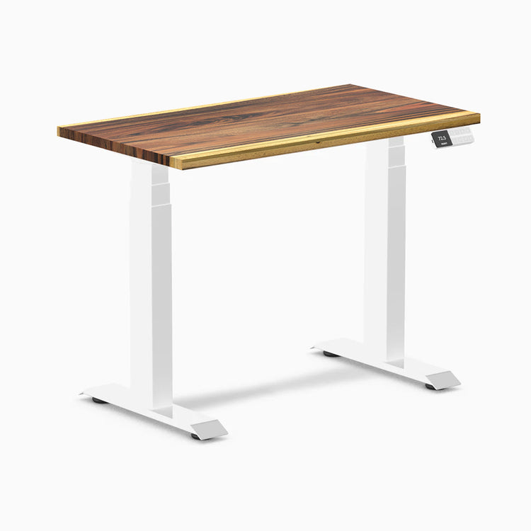 Desky Dual Mini Hardwood Sit Stand Desk