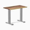 Desky Zero Mini Hardwood Office Desk-Fixed Desks-Desky-Saman-900x500mm-Grey-DeskyÌâå¨ Australia