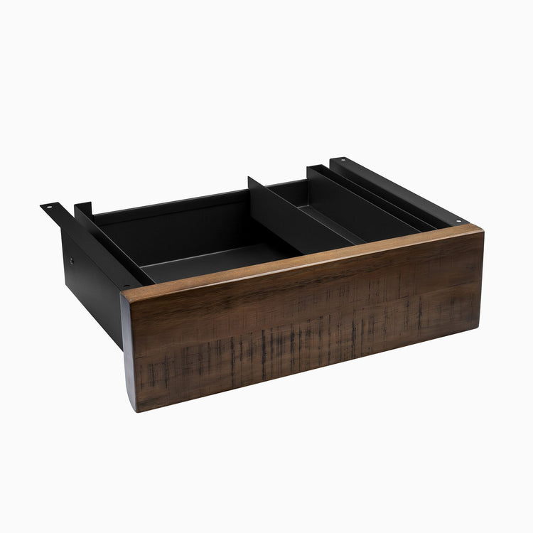 Desky Minimal Under Desk Drawer - American Rustic Pine Softwood