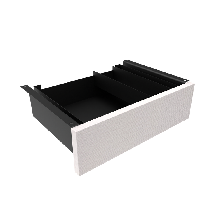 Desky Minimal Under Desk Drawer Black White Alaskan - Desky