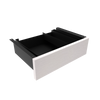 Desky Minimal Under Desk Drawer Black White Alaskan - Desky