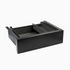 Desky Minimal Under Desk Drawer - Black Ash Hardwood