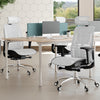 White big and tall ergonomic chair