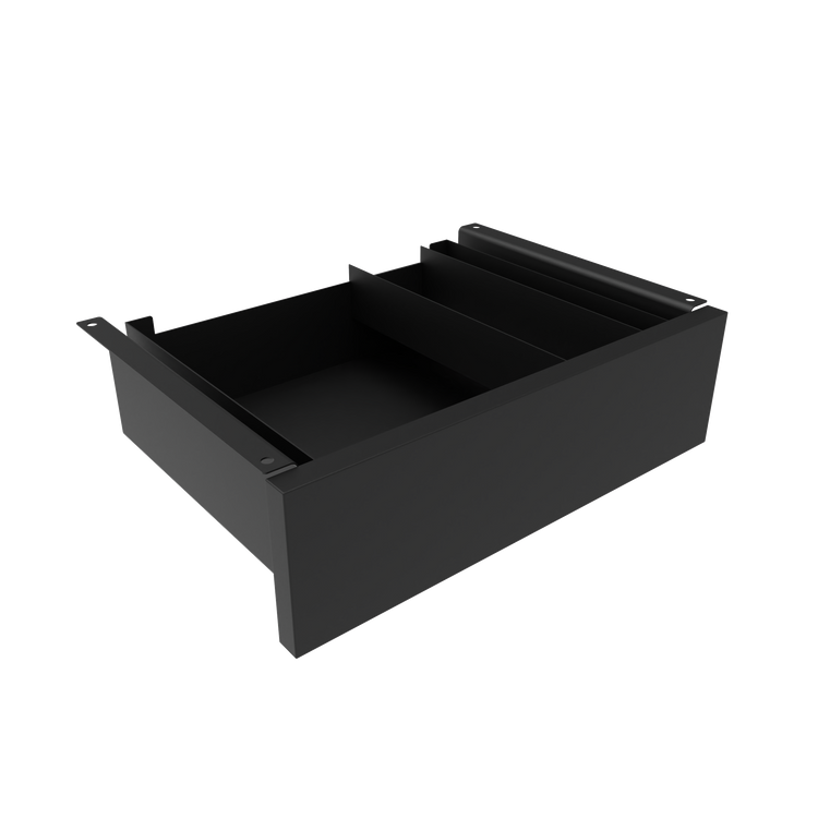 Desky Minimal Under Desk Drawer Black Black - Desky