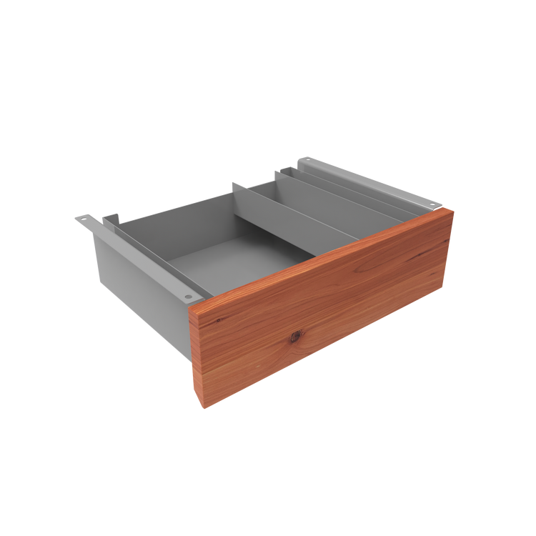 Desky Minimal Under Desk Drawer Grey -Desky®