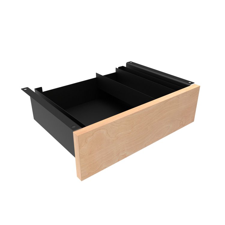 Desky Minimal Under Desk Drawer Black (Pre-order for Dispatch Mid May) -Desky®