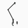 Desky Adjustable Microphone Boom Arm with clamp