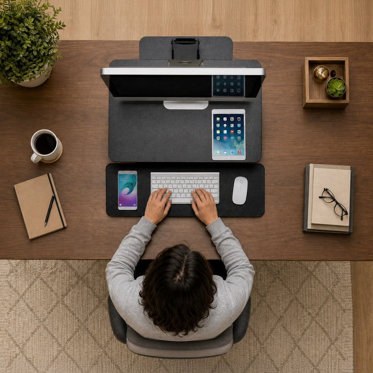 Desky Zero Sit Stand Desk Converter