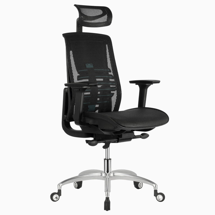 Big and tall high back office chair black