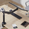 Desky flexi monitor arm with monitor