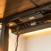 Desky Integrated Cable & Power Channel Matte Black -DeskyÌâå¨