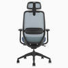 Blue coilflex spring mechanism ergo chair