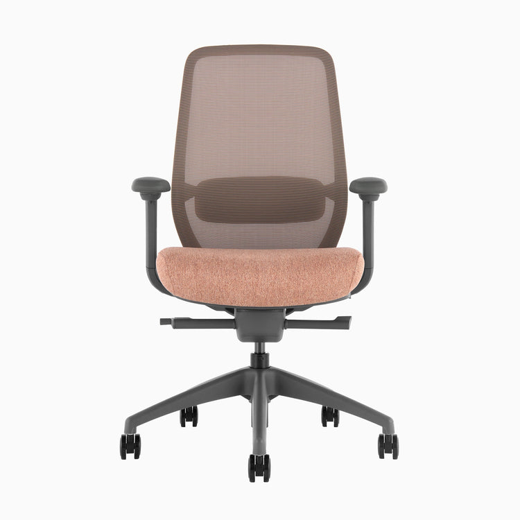 Desky coilflex chair in peach 