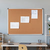 Desky Cork Pin Board with papers pinned