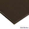 Desky Zero Mini Bamboo Office Desk-Fixed Desks-Desky-Bamboo-800x500mm-Matte Black-Desky® Australia