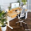 Desky Dual Bamboo Sit Stand Desk-Desky® Australia