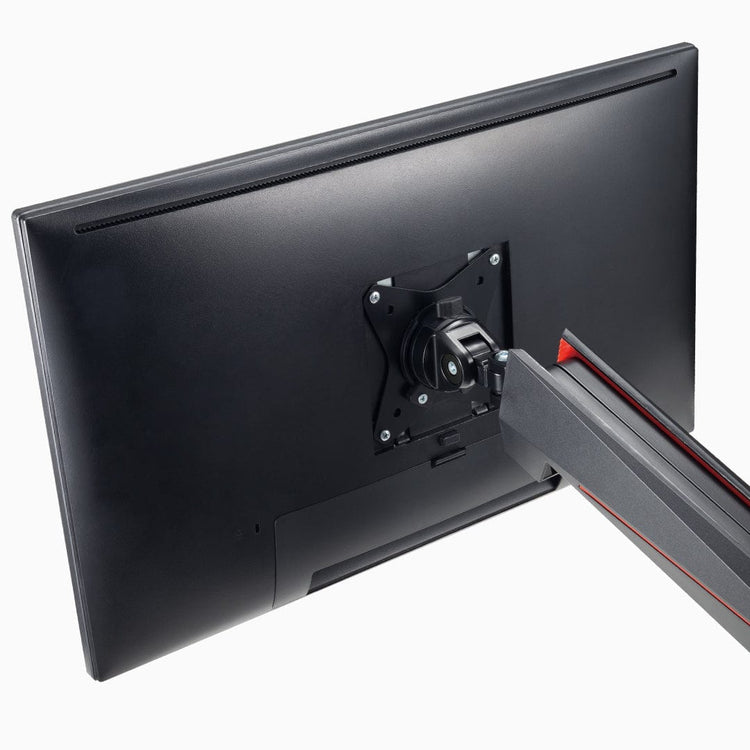 Desky dual LED gaming monitor arm VESA
