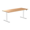 Desky Dual Hardwood Sit Stand Desk-Pheasantwood Desky®