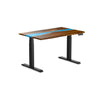 pheasantwood hardwood river resin standing desk