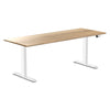 Desky Dual Hardwood Sit Stand Desk-White Ash (1500 Pre Order Earl May) Desky®