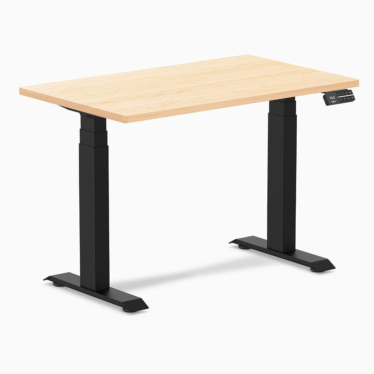 Desky Dual Mini Hardwood Sit Stand Desk