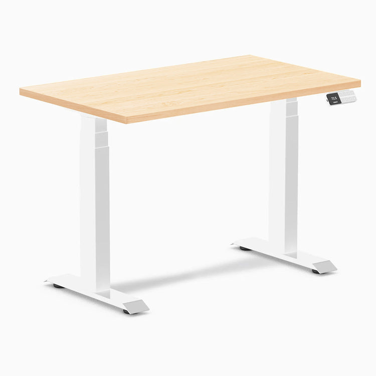 Desky Dual Mini Hardwood Sit Stand Desk