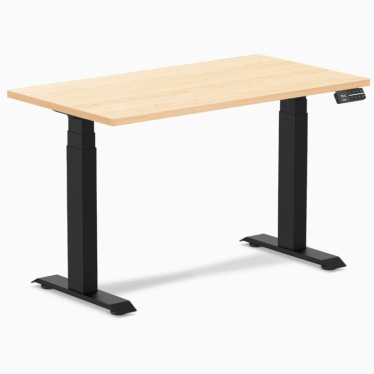 Desky Dual Mini Hardwood Sit Stand Desk