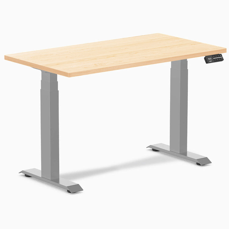 Desky Dual Mini Hardwood Sit Stand Desk