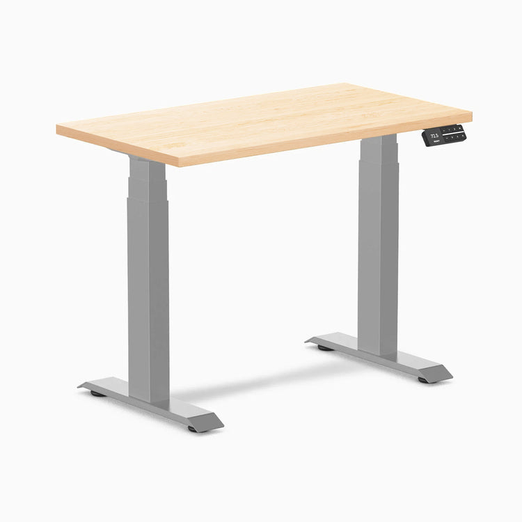 Desky Dual Mini Hardwood Sit Stand Desk