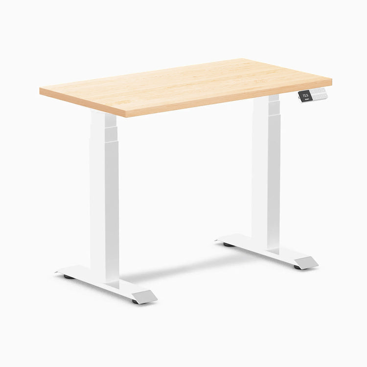 Desky Dual Mini Hardwood Sit Stand Desk
