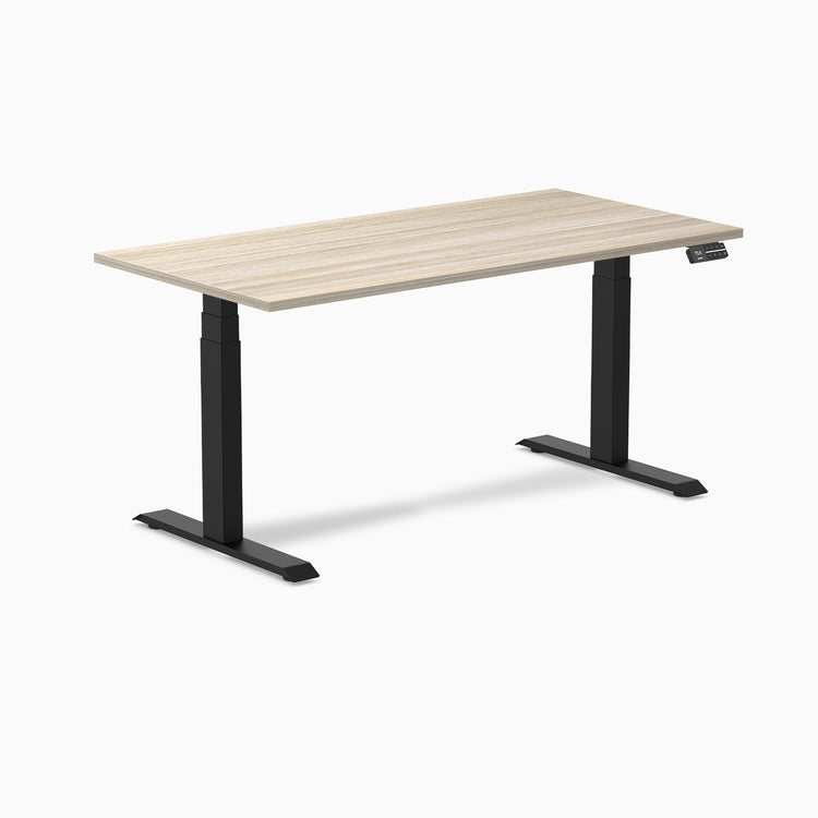 Desky Dual Melamine Sit Stand Desk