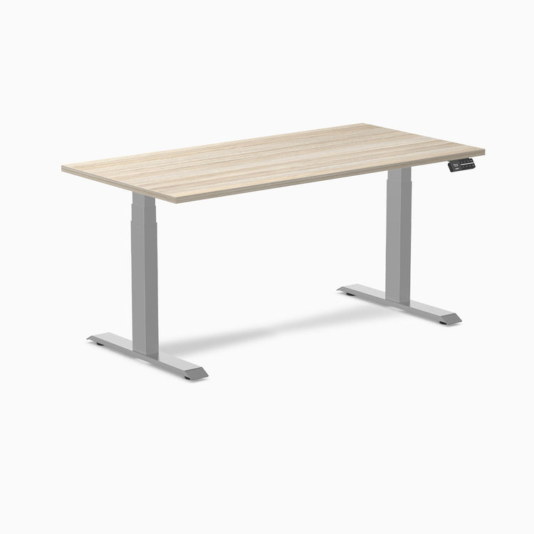 Desky Dual Melamine Sit Stand Desk