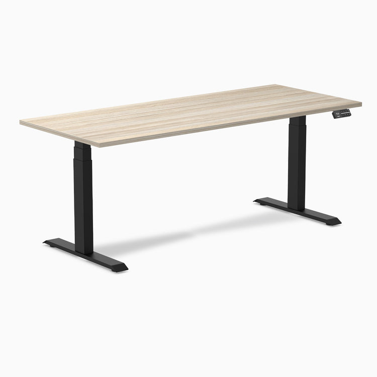 Desky Dual Melamine Sit Stand Desk