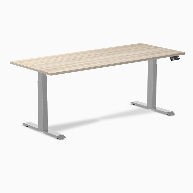 Desky Dual Melamine Sit Stand Desk