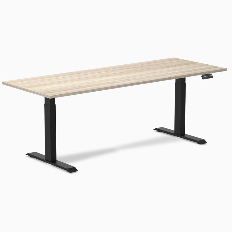 Desky Dual Melamine Sit Stand Desk
