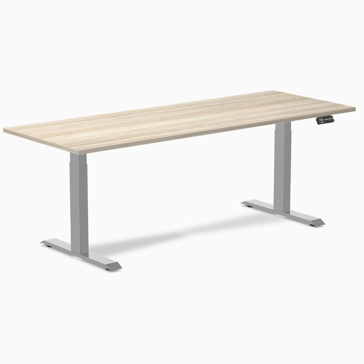 Desky Dual Melamine Sit Stand Desk
