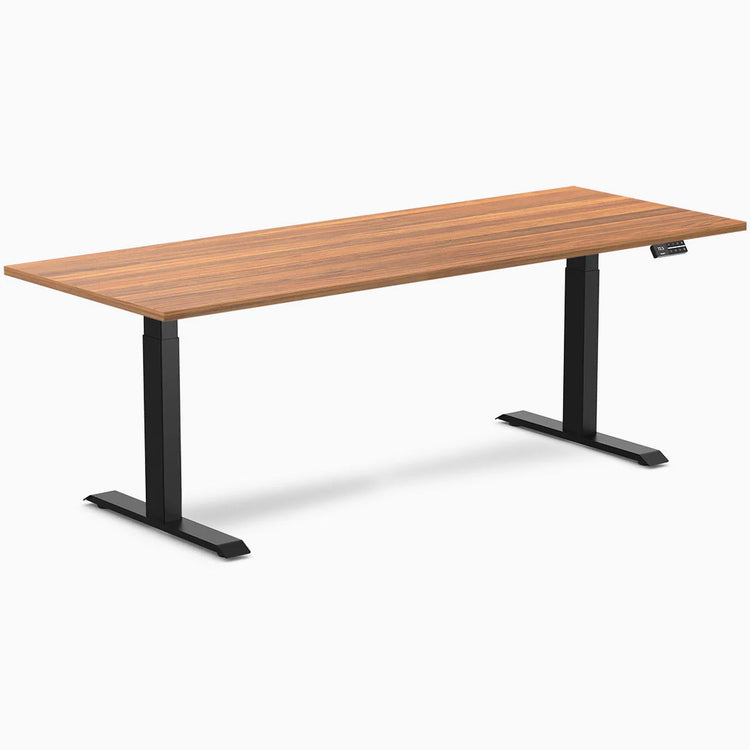 Desky Dual Melamine Sit Stand Desk