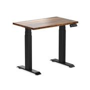 Desky Dual Mini Hardwood Sit Stand Desk-Pheasantwood Desky®