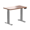 Desky Dual Mini Hardwood Sit Stand Desk-Walnut Desky®