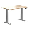 Desky Dual Mini Hardwood Sit Stand Desk-White Ash Desky®