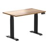 Desky Dual Mini Hardwood Sit Stand Desk-White Oak Desky®