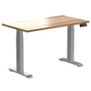 Desky Dual Mini Hardwood Sit Stand Desk-White Oak Desky®