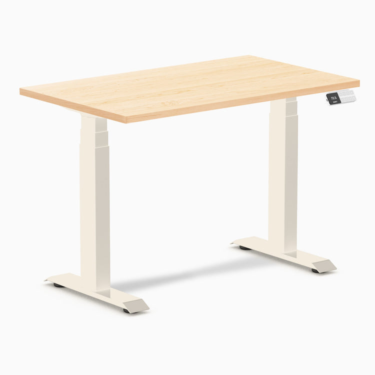 Desky Dual Mini Hardwood Sit Stand Desk