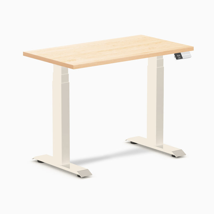 Desky Dual Mini Hardwood Sit Stand Desk