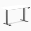 Desky Dual mini sit stand desk white desktop