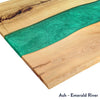 Desky Resin Hardwood Desk Tops-Pheasantwood Navy River DeskyÌâå¨
